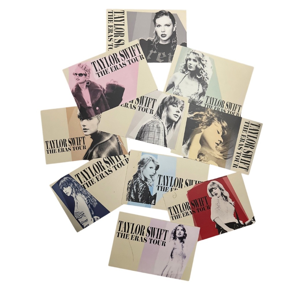 Brand New Taylor Swift Eras Tour Post Cards ALL 10